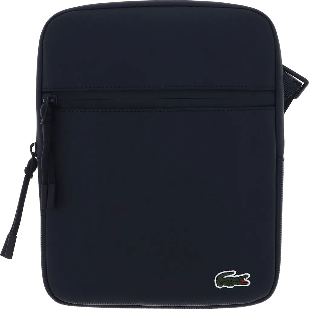 Petite Sacoche Lacoste NH3308LV-P88 en Toile Résistante Bleu Eclipse Chic