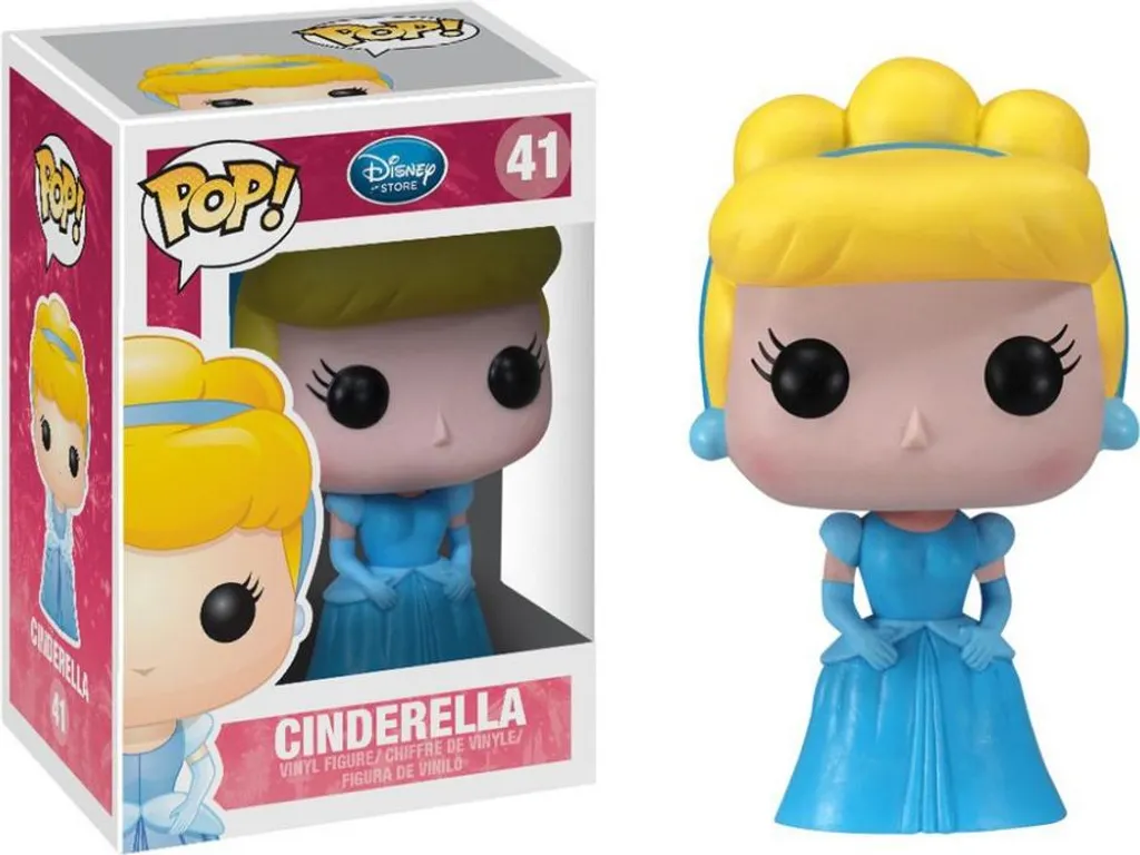 Funko Pop Disney Cendrillon en Robe Bleue Finitions de Haute Qualité