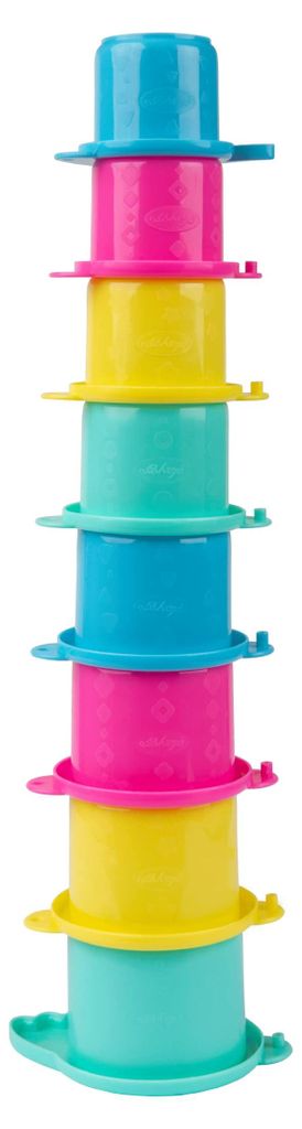 Playgro Krokodil Stapelbeker: Baby speelgoed om mee te Productafbeelding 