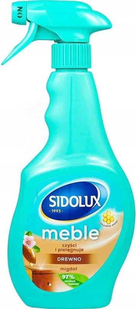 Sidolux M Migdał Środek do czyszczenia mebli drewnianych, Obrázek produktu 
