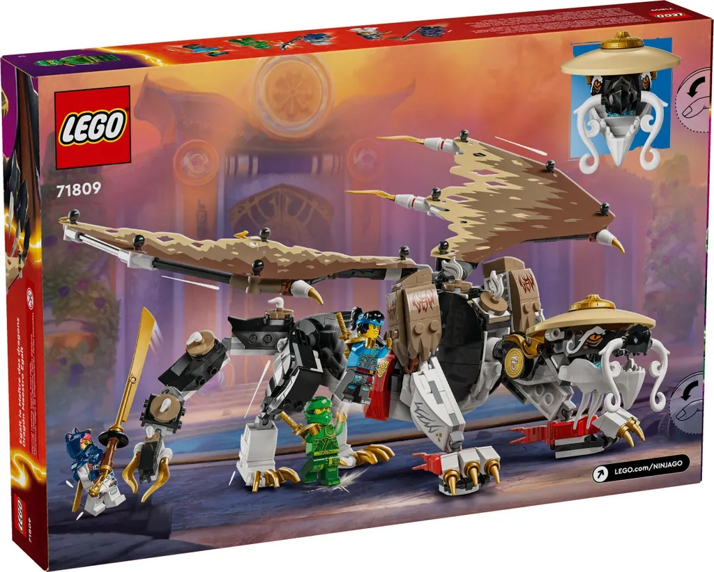 LEGO Ninjago 71809 Egalt le Maître Dragon - Set de Construction Ninja - 15