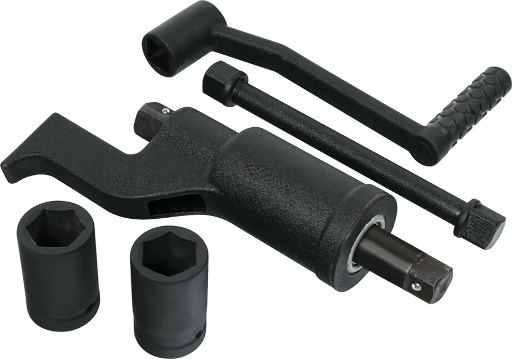 Démonte-roue multiplicateur de force pour dépannage de camions et bus