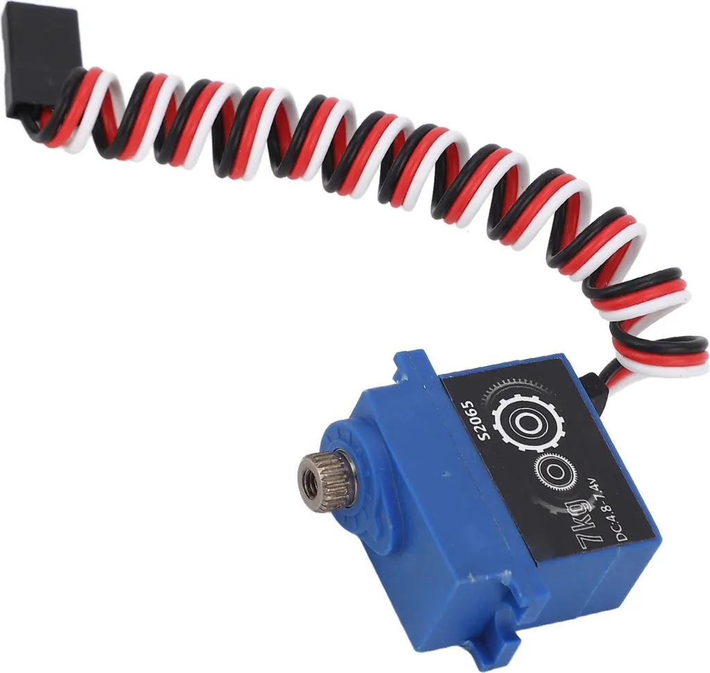 Servo Numérique étanche 7 Kg Avec Support – Mini Direction Métal Pour TRX4M 1/18 Et Voitures RC 1/10, Acier Inoxydable