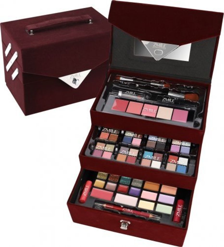Zestaw kasetek do makijażu Deluxe Velvety Dark Berry 74 szt Zdjęcie produktu 9
