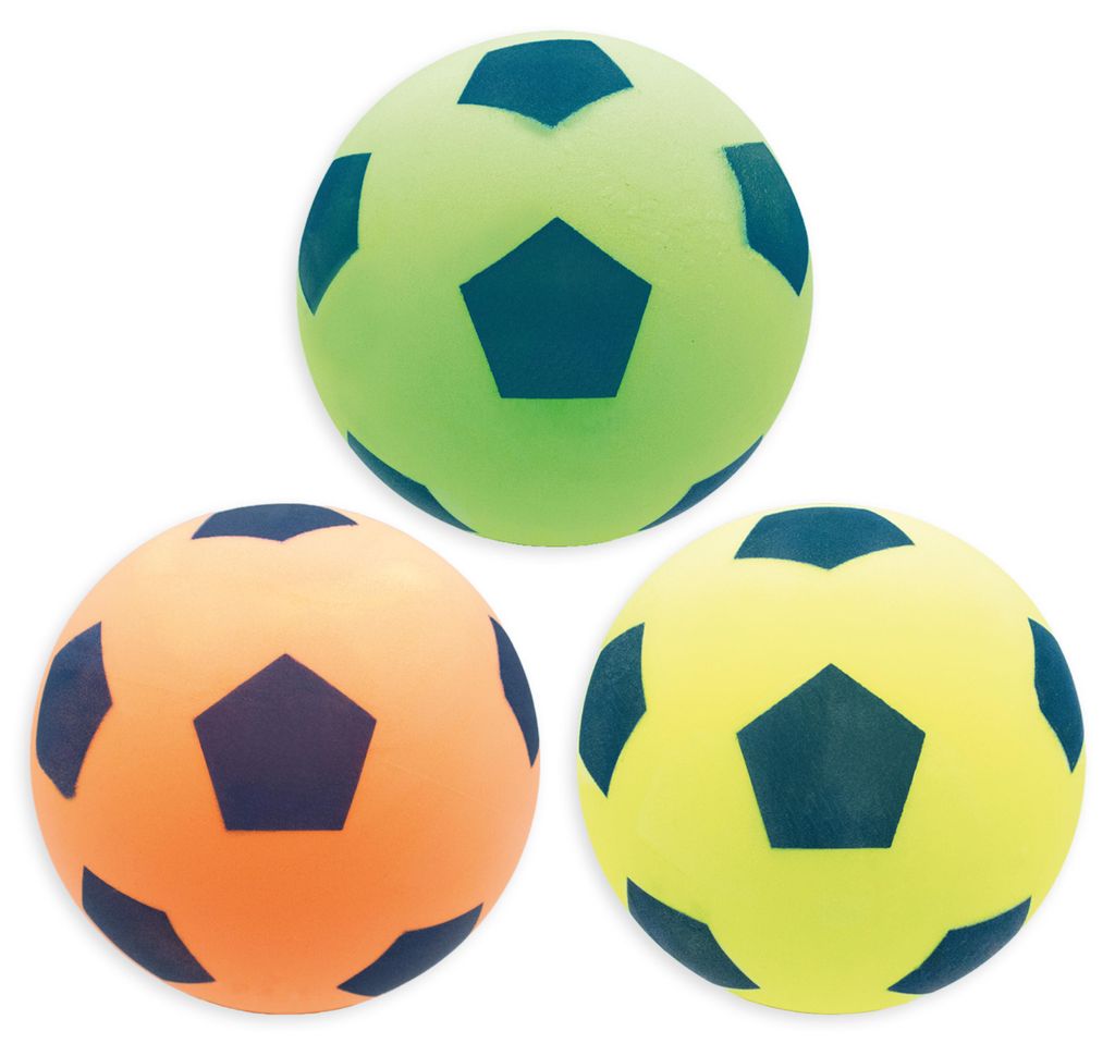 3x Kyto Softball Neon-gelb/orange/grün 20cm Produktbild 