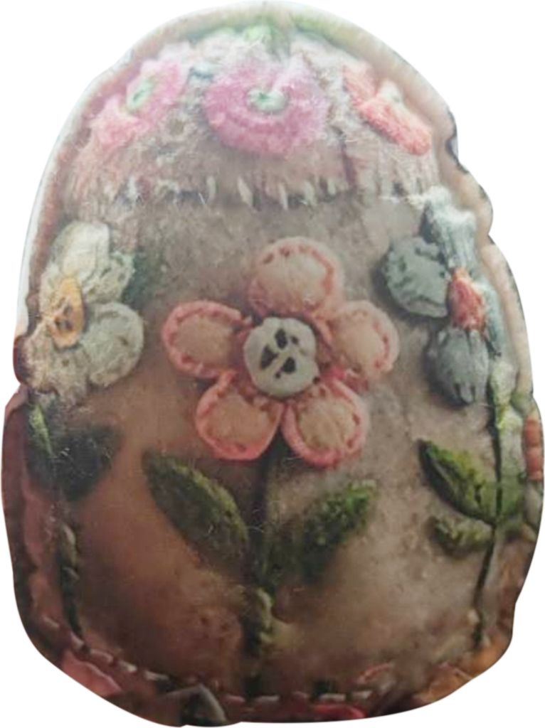 Patchwork-Eierhaus-Set, DIY-Patchwork-Filz-Eierhaus-Bastelset, Osterdeko, besticktes Filz-Osterei-Set zum Füllen von Osterkörbchen