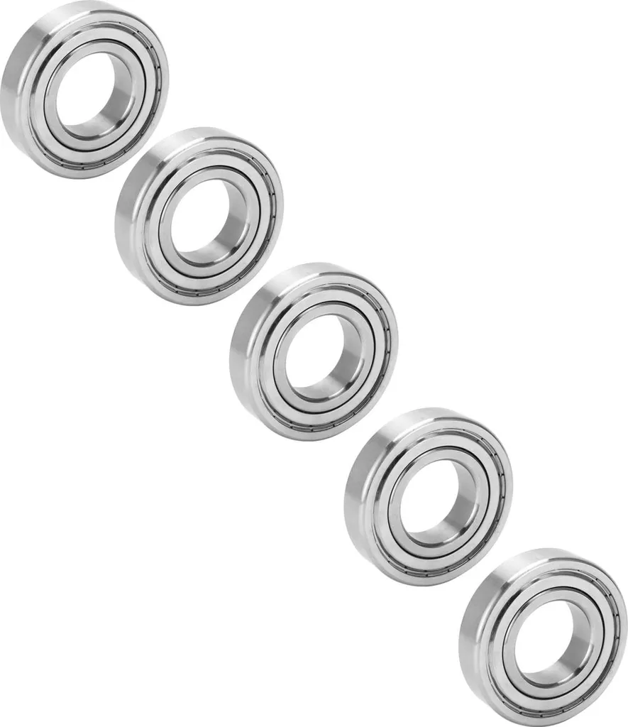 Évitez les Vibrations avec le Roulement à Billes S6207ZZ Inox 35x72x17mm - 5 Pièces