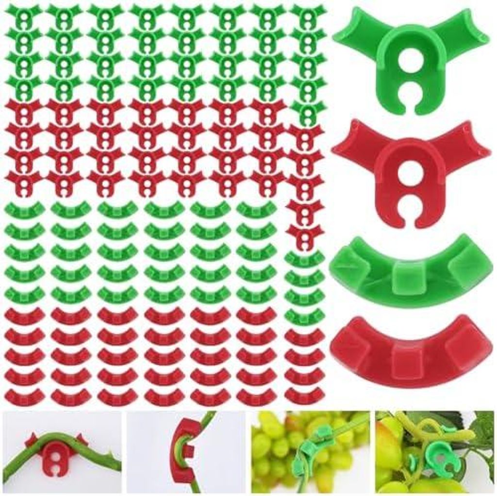 Yoosso 120 Stück Pflanzenbieger, lst Clips Low Stress Pflanzenclips Zum Biegen 90 Grad Training Clips für Niedrige Belastung Pflanzenwachstum Bie...