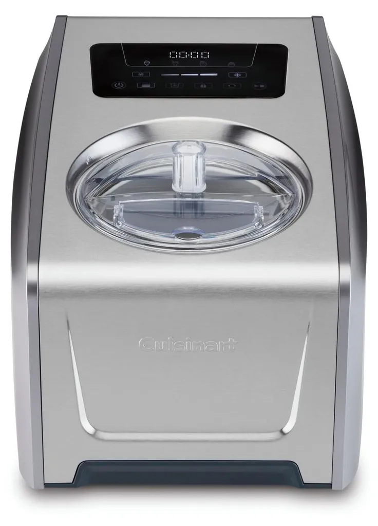 Glace sans cristaux avec la machine Cuisinart ProFreeze haute qualité