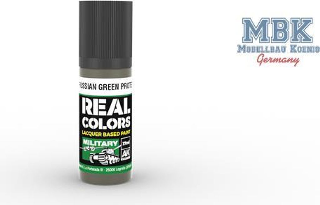 AK Interactive S.L. AK-RC876 REAL COLORS : Vert russe Image du produit 