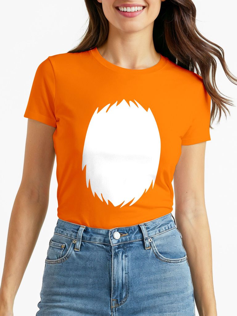 Damen T-Shirt - Fuchs - Fasching Karneval Ersatz Verkleidung Last Minute Kostüm Faschingsmuffel Funshirt Moonworks
