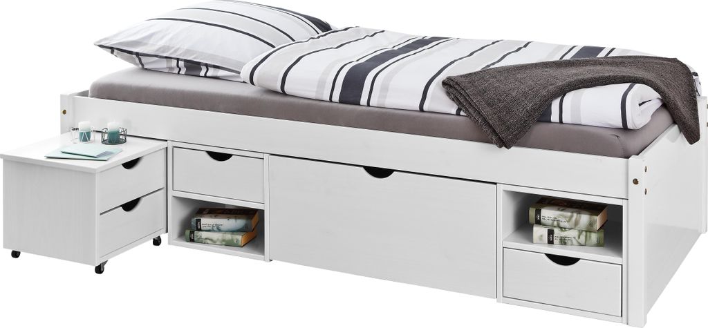 Inter Link Funktionsbett Till mit Lattenrost 90x200 Kiefer Produktbild 