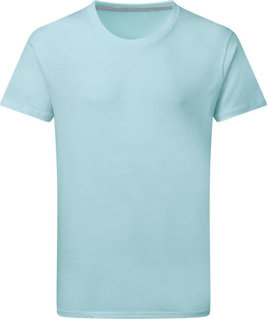 SG SGTee | Perfect Print Tagless Tee - Herren T-Shirt - Farbe: Angel Blue - Größe: 3XL
