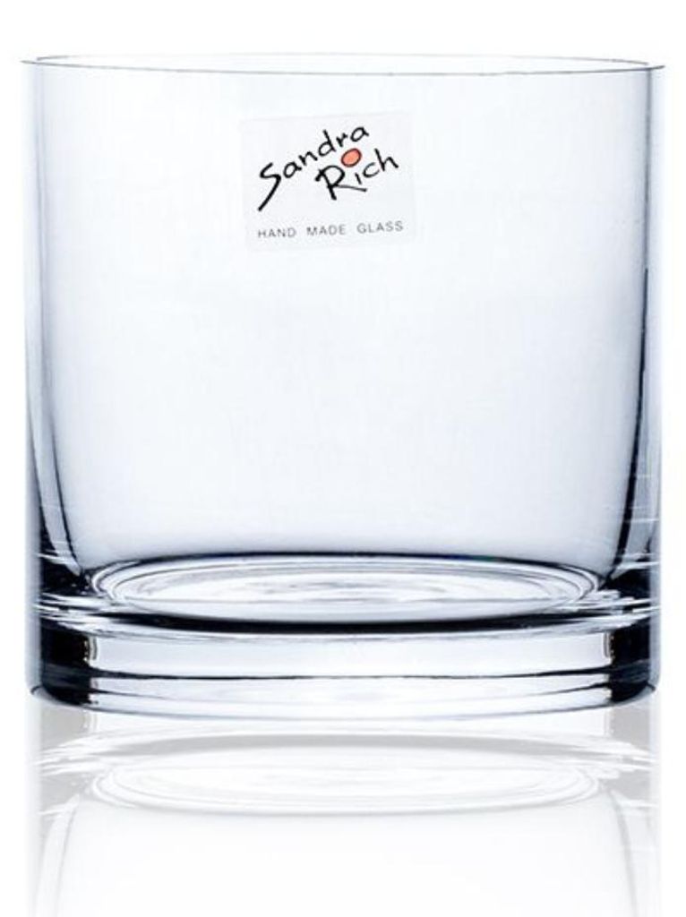 Sandra Rich 1010-10-99, Zylinderförmige Vase, Transparent, Produktbild 