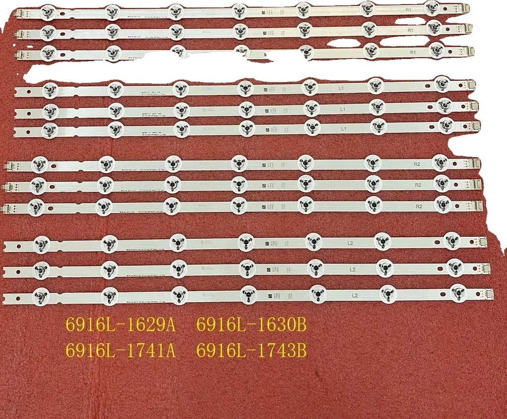 Strisce di retroilluminazione a LED, facile installazione, lunga durata, efficienza energetica