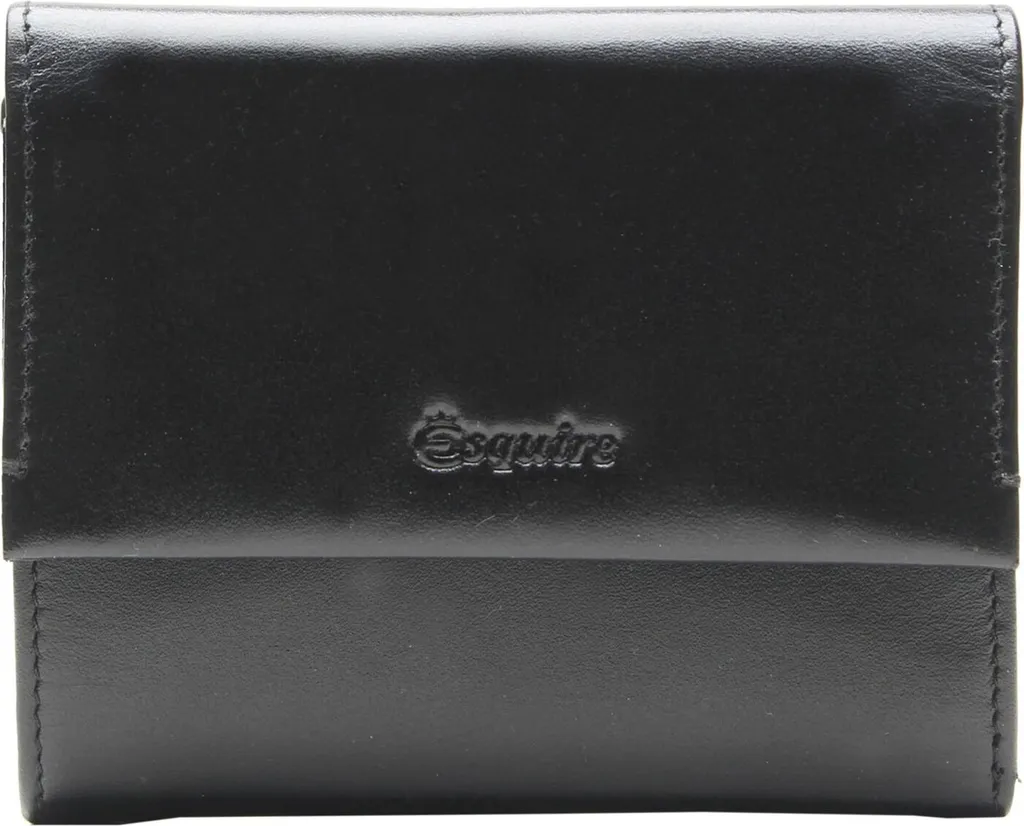 Esquire portafoglio New Silk Wallet Black nero