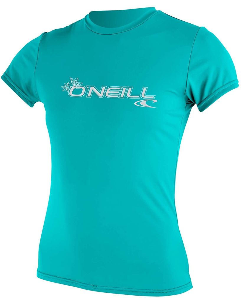O´neill Wetsuits Basic Skins Sun Kurzarm-rashguard Blau S Produktbild 