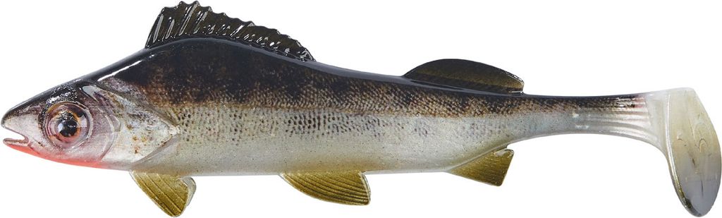 Balzer Shirasu Clone Shad - Gummifisch, Länge:18cm, Farbe:Zander