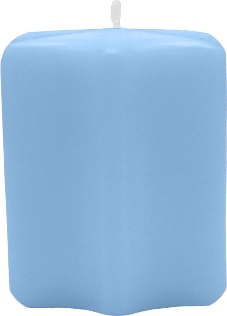 Sternkerzen Blue Bell Hellblau 60 x Ø 60 mm, 8 Stück