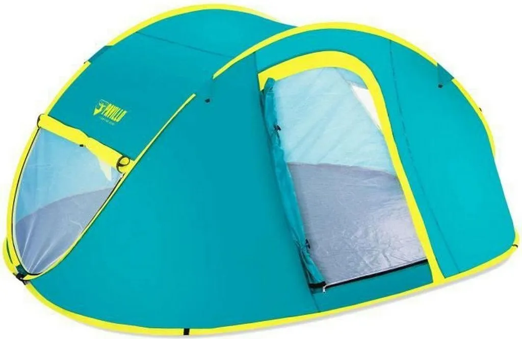 Tente de Randonnée Bestway 68087 Légère en Fibre de Verre et Polyester Bleu
