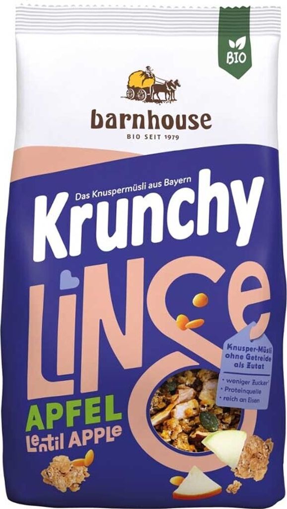 Krunchy Lentille Pomme 325g Image du produit 