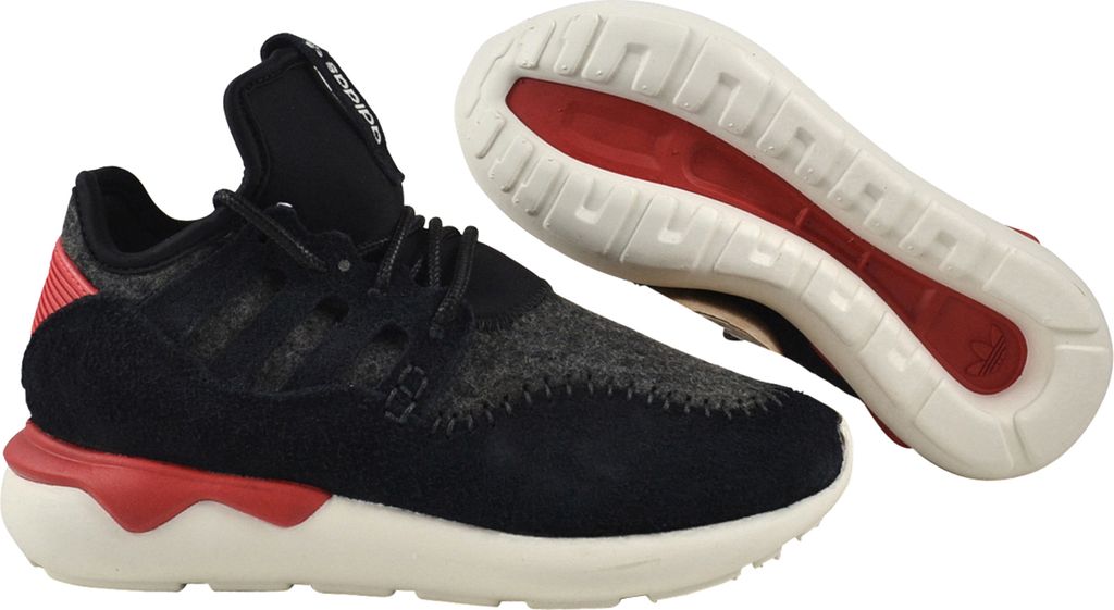 Adidas Tubular Moc Runner core black / tomato / off white EUR 36 / UK 3.5