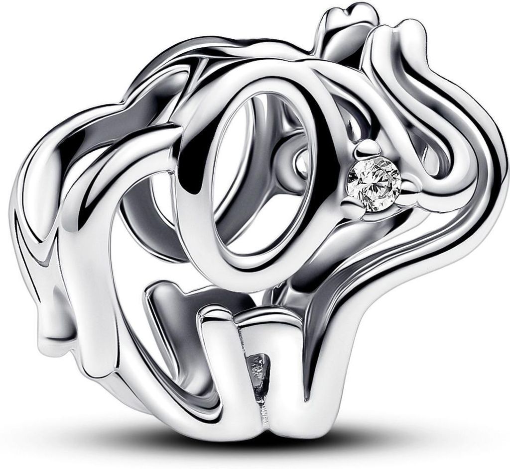 Pandora Ouvert Charm éléphant 793345C01 Pendentif Image du produit 