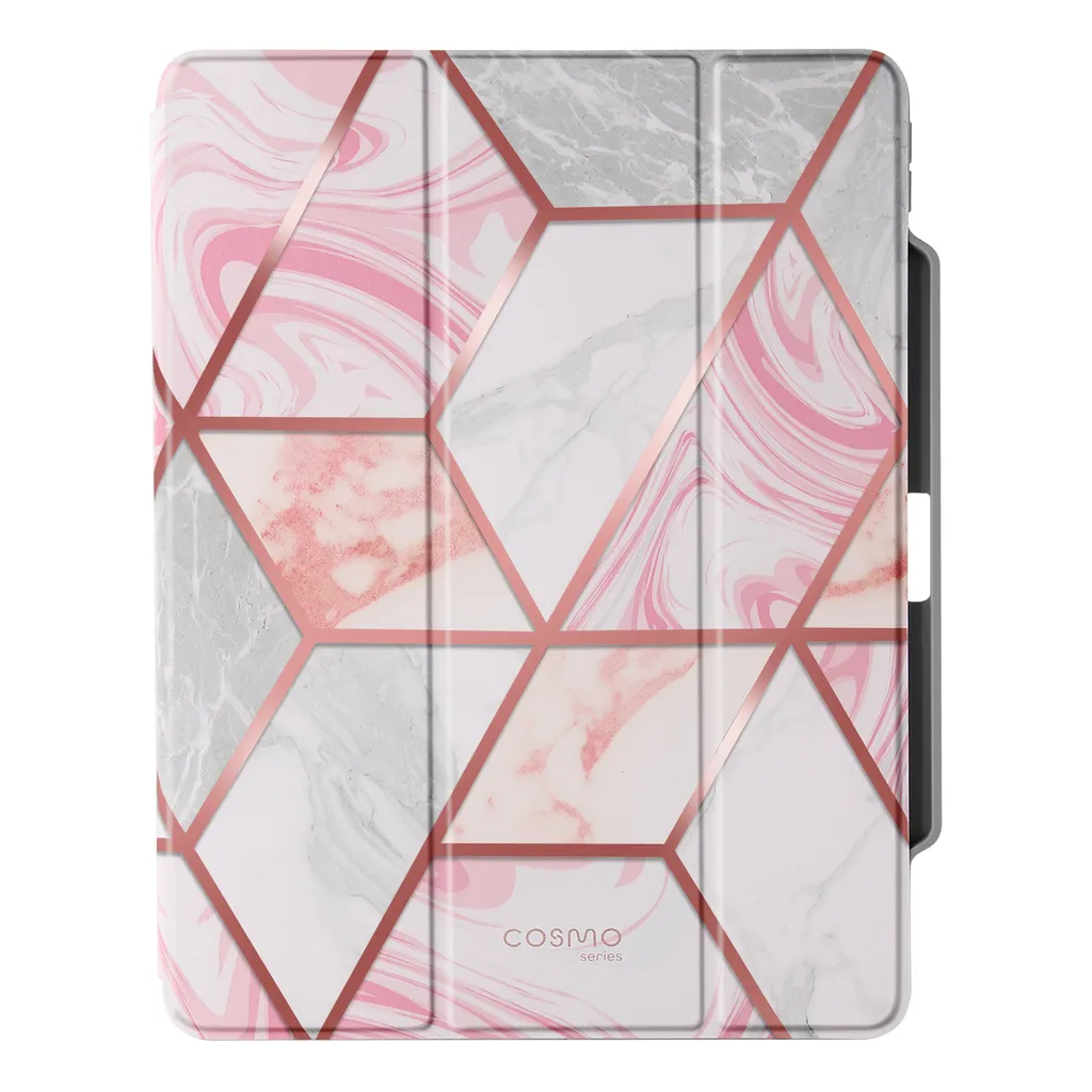 Supcase Coque iPad Pro 13 2024 Protection Intégrale avec Support - Blanc