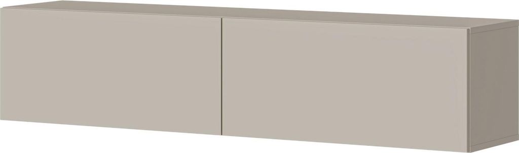 Furniture24 Fernsehschrank Govi 143 Cm Hängende Tv - Lowboard - Kaschmir