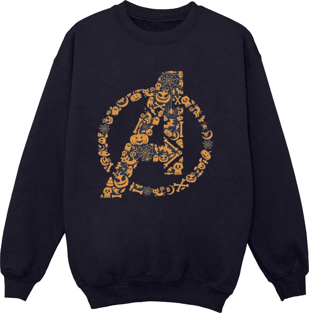 Marvel - "Avengers Halloween" Sweatshirt für Herren BI35531 (XXL) (Marineblau)