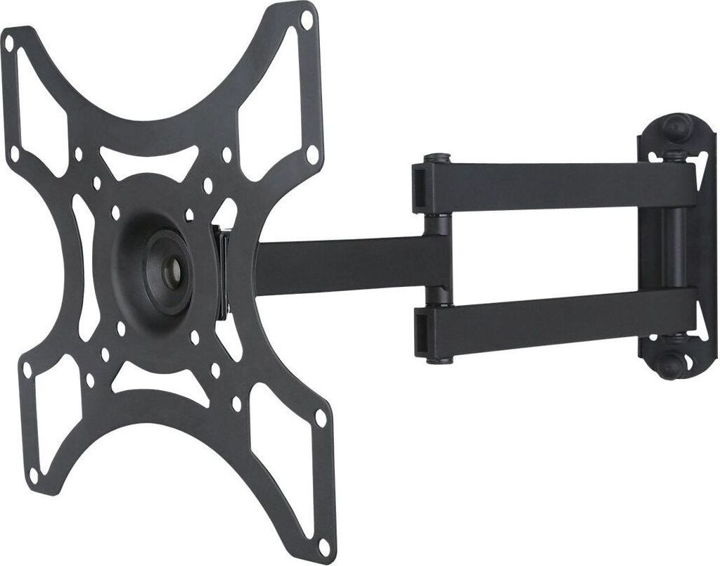 Techly Wandhalterung LCD TV 19"-37" neigbar 2 Gelenke schw.