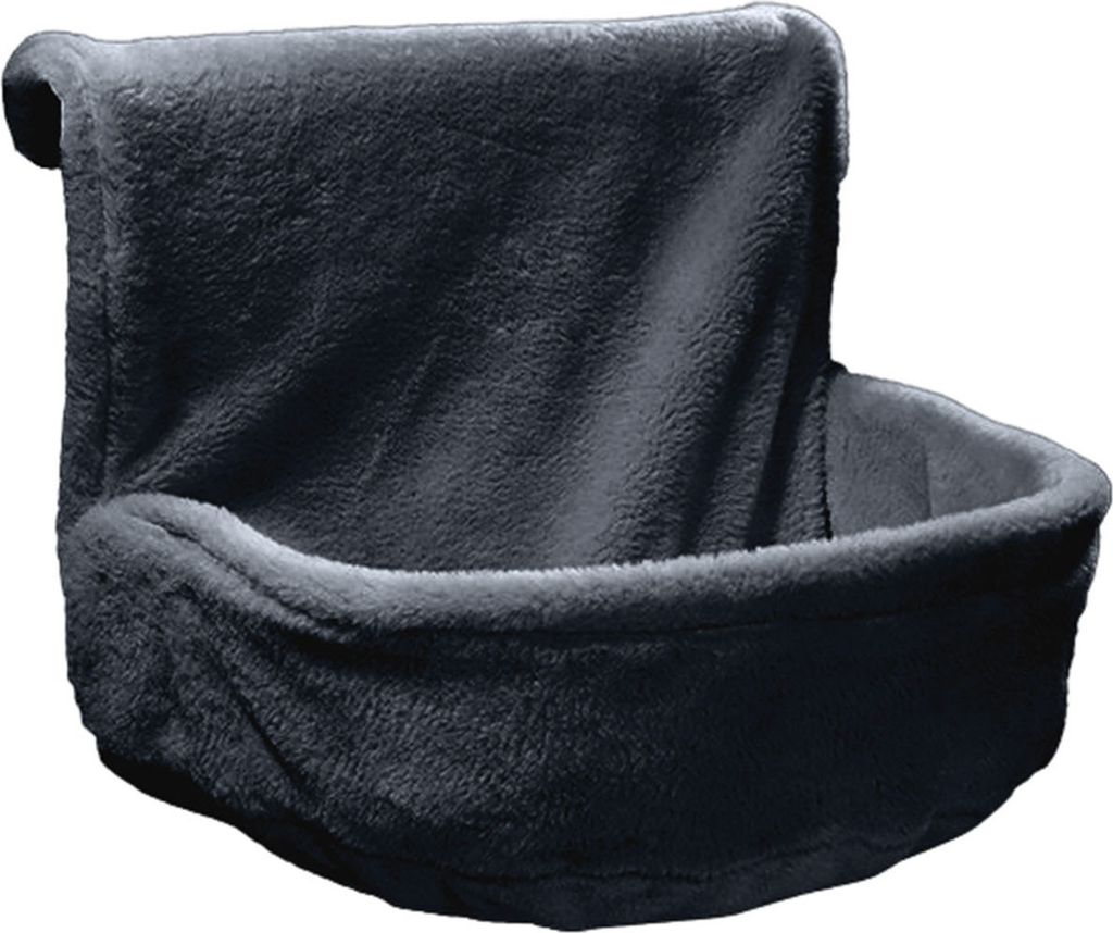Katzen-Heizkörperbett, hängendes Katzen-Plüschbett mit stabilem Metallrahmen, Haustier-Winterkorb, Hängematte zum Aufhängen am Heizkörper fü...