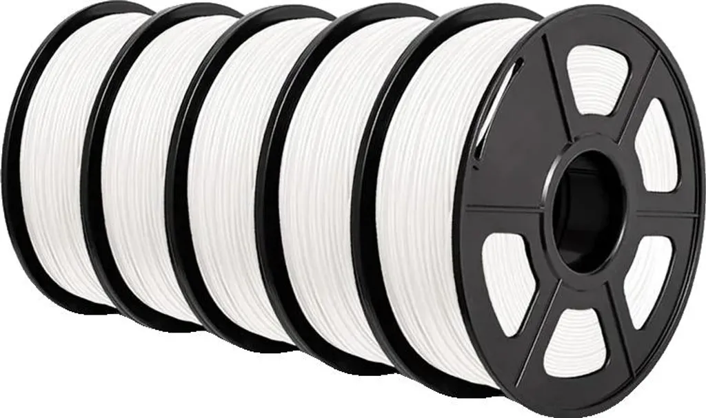 Filament imprimante 3D en bobine ABS blanc 1.75 mm pour Maker