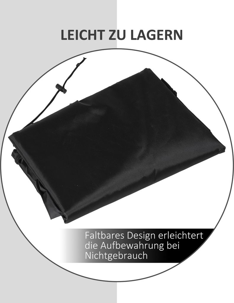 Outsunny Obal na závěsné křeslo Vodotěsný ochranný kryt Obrázek produktu 6