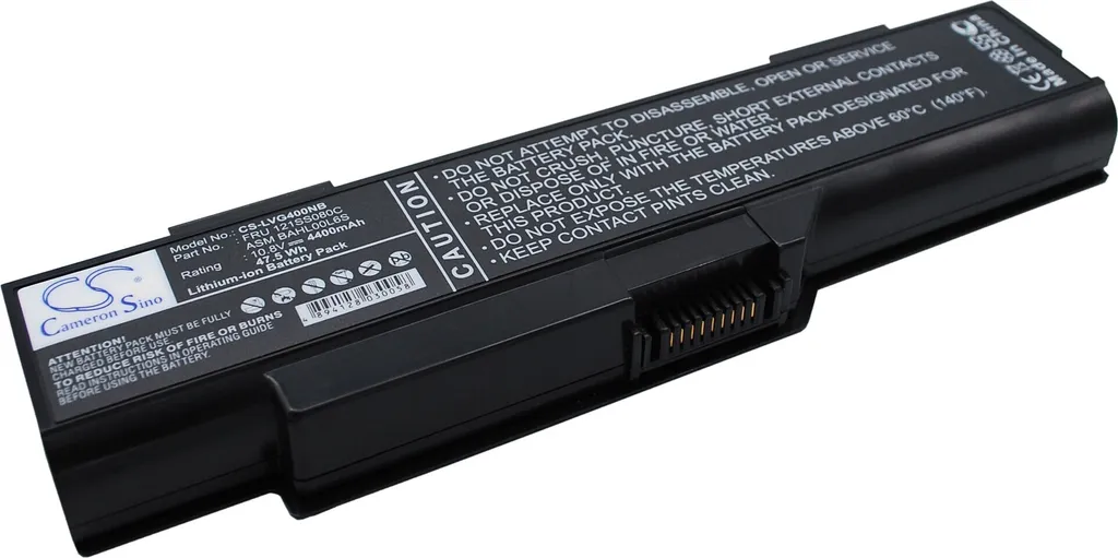 Batterie Haute Capacité Lenovo 3000 G400 G410 C460 Longue Durée 6 Cell