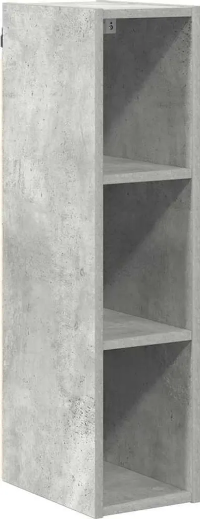 SYFAX™ Armadio Pensile Grigio Cemento 20x29,5x80 cm - Salvaspazio Cucina