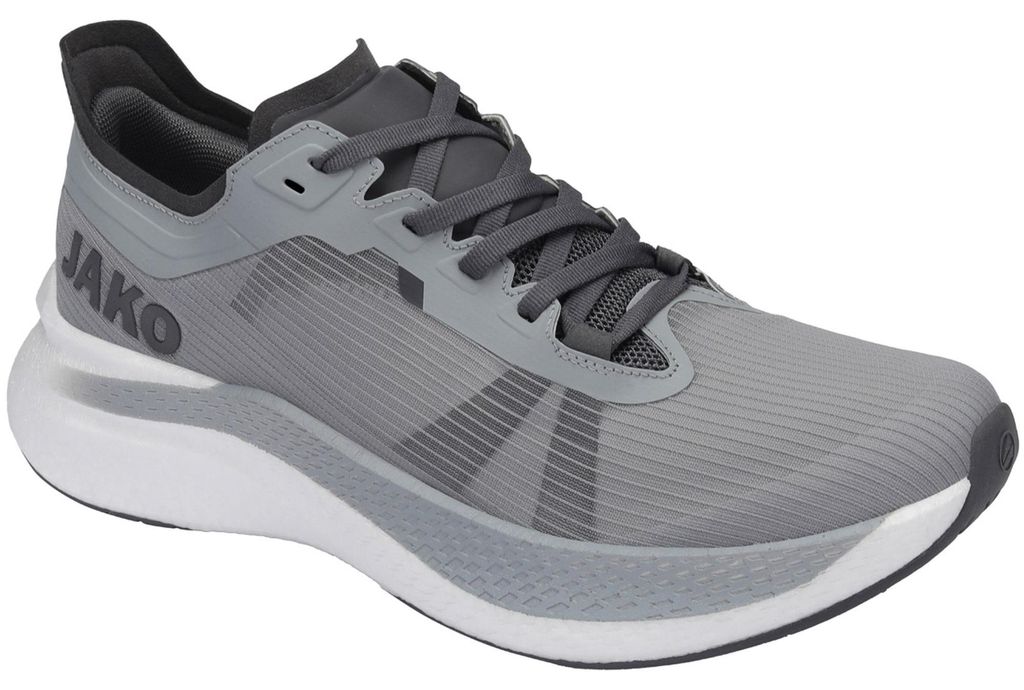 Jako Laufschuh Riverflow Max - grey/soft grey, Größe:45