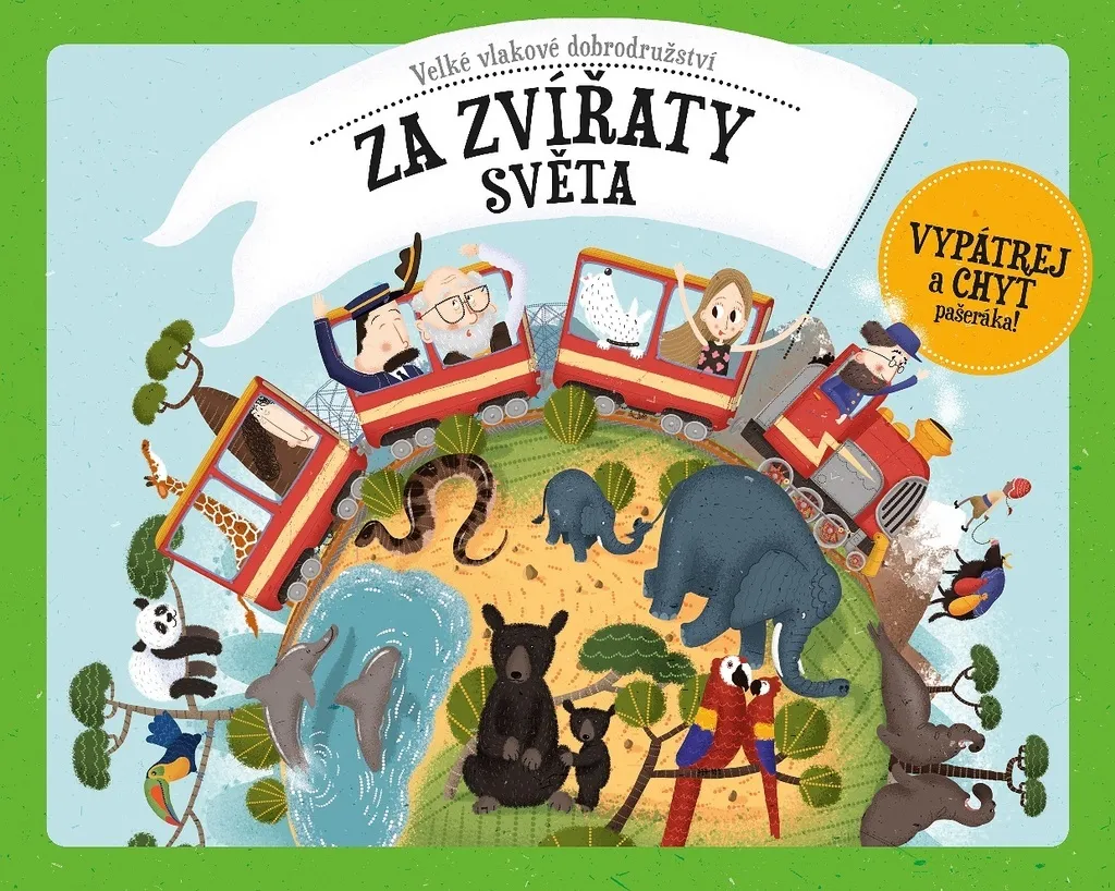 Apprendre les Animaux du Monde en s'Amusant : Le Grand Voyage en Train Enfant