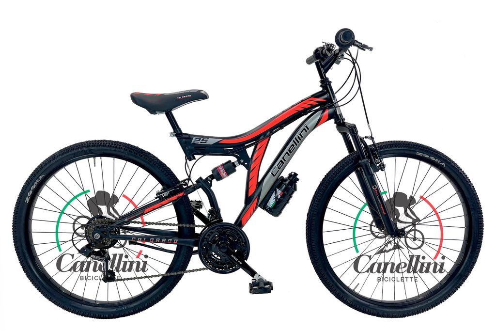 Vélo enfant MTB Canellini COLORADO 26" Full Suspension - Image du produit 