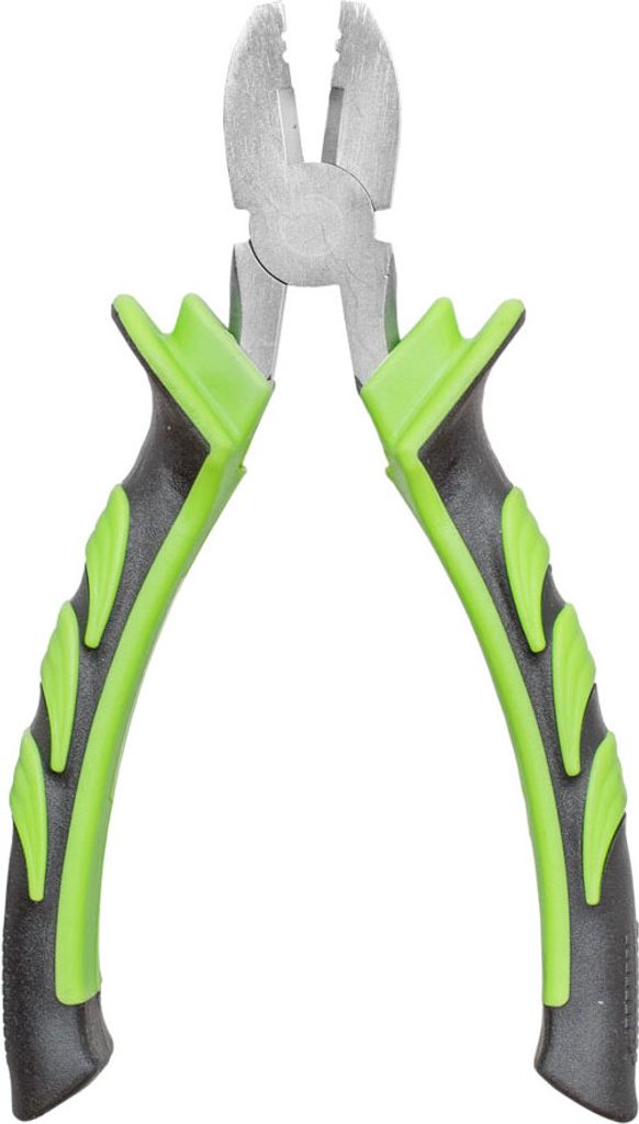 Crimpzange 13 cm, Kräuseldurchmesser 0,5-0,9 mm, aus gehärtetem, vernickeltem Stahl mit ergonomischem Griff