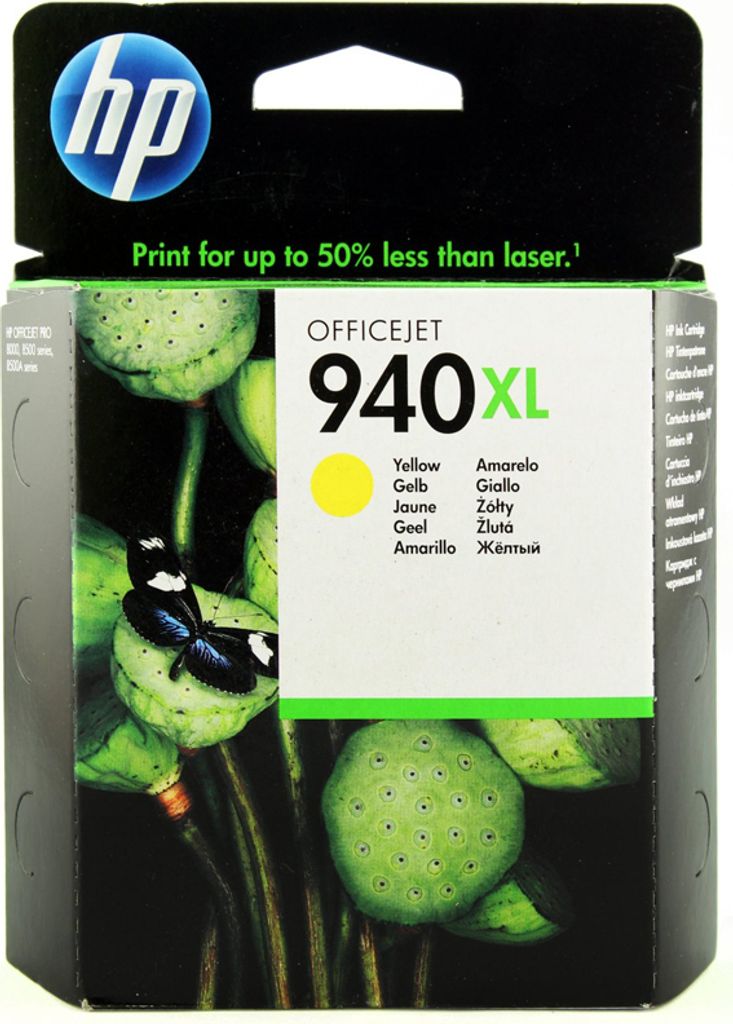 HP 940XL - Hohe Ergiebigkeit - Gelb - Original - Tintenpatrone - für Officejet Pro 8000, 8500, 8500 A909a, 8500A, 8500A A910a