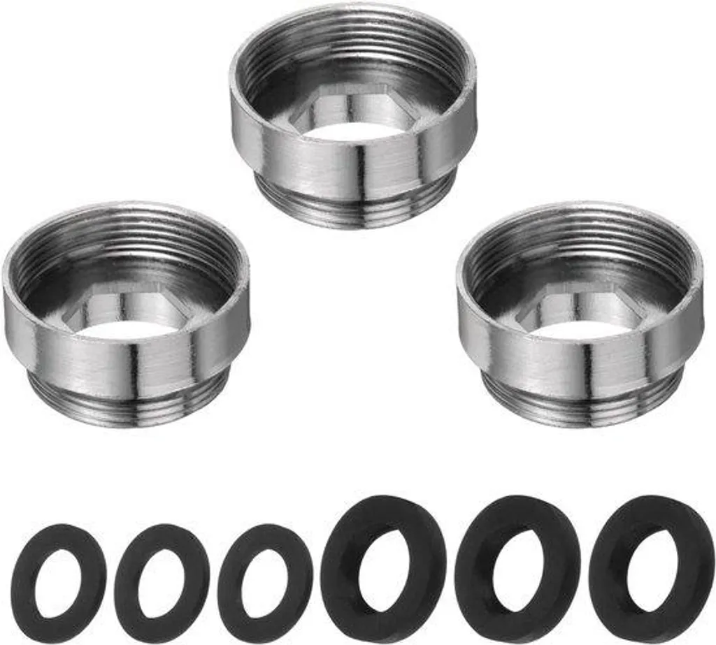 Kit filtration d'eau cuisine inox avec raccord 0,85 pouce vers 1,3 cm