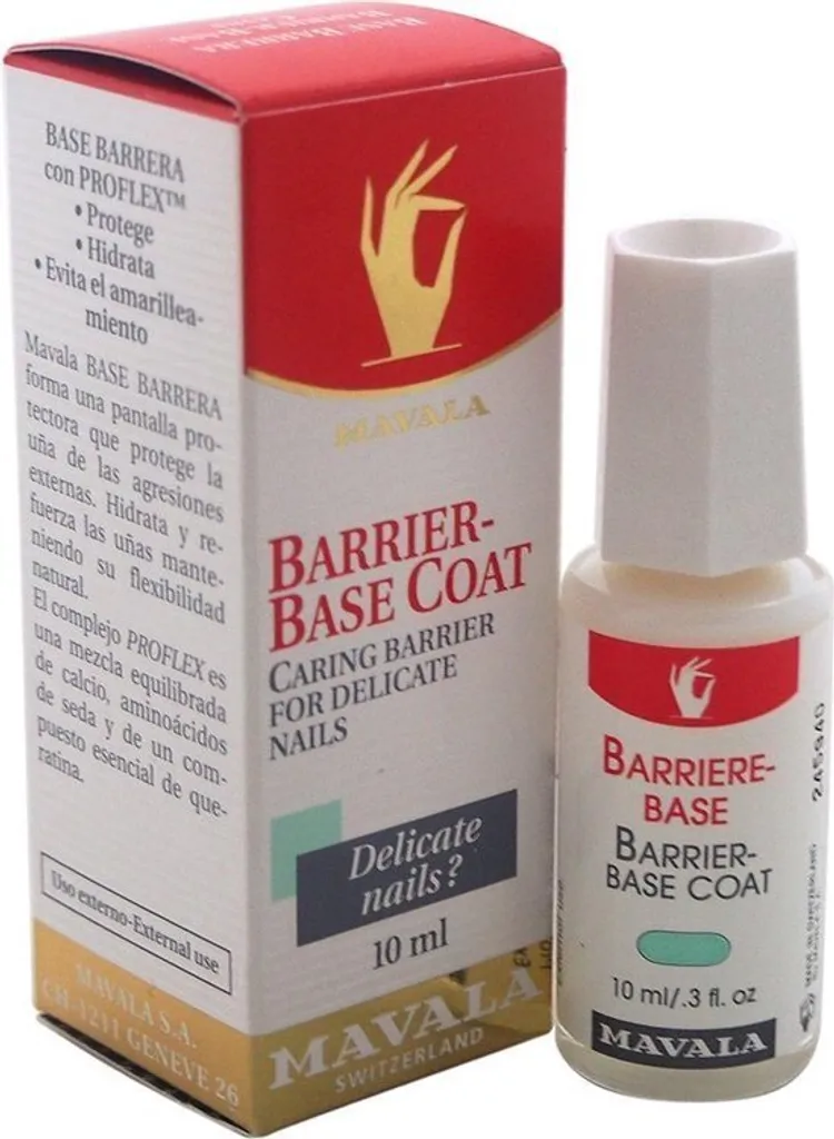 Protéger les Ongles Fragiles avec MAVALA Base Barrière Soin de 10ml
