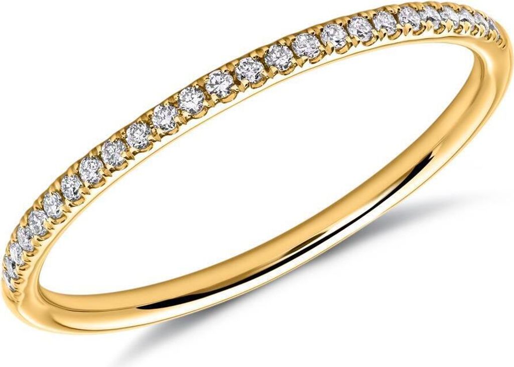 Filigraner Diamantring aus 750er Gelbgold DR0067 (Größe: 52mm)