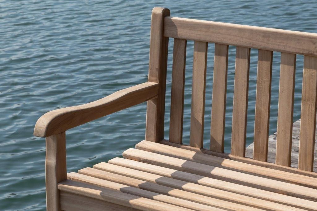 Garden Pleasure Gartenbank Solo 940140 natur Holz 150,0 cm Produktbild 7