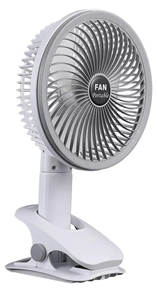 Ventilateur mural et à main USB-C idéal pour bureau, camping et voyage