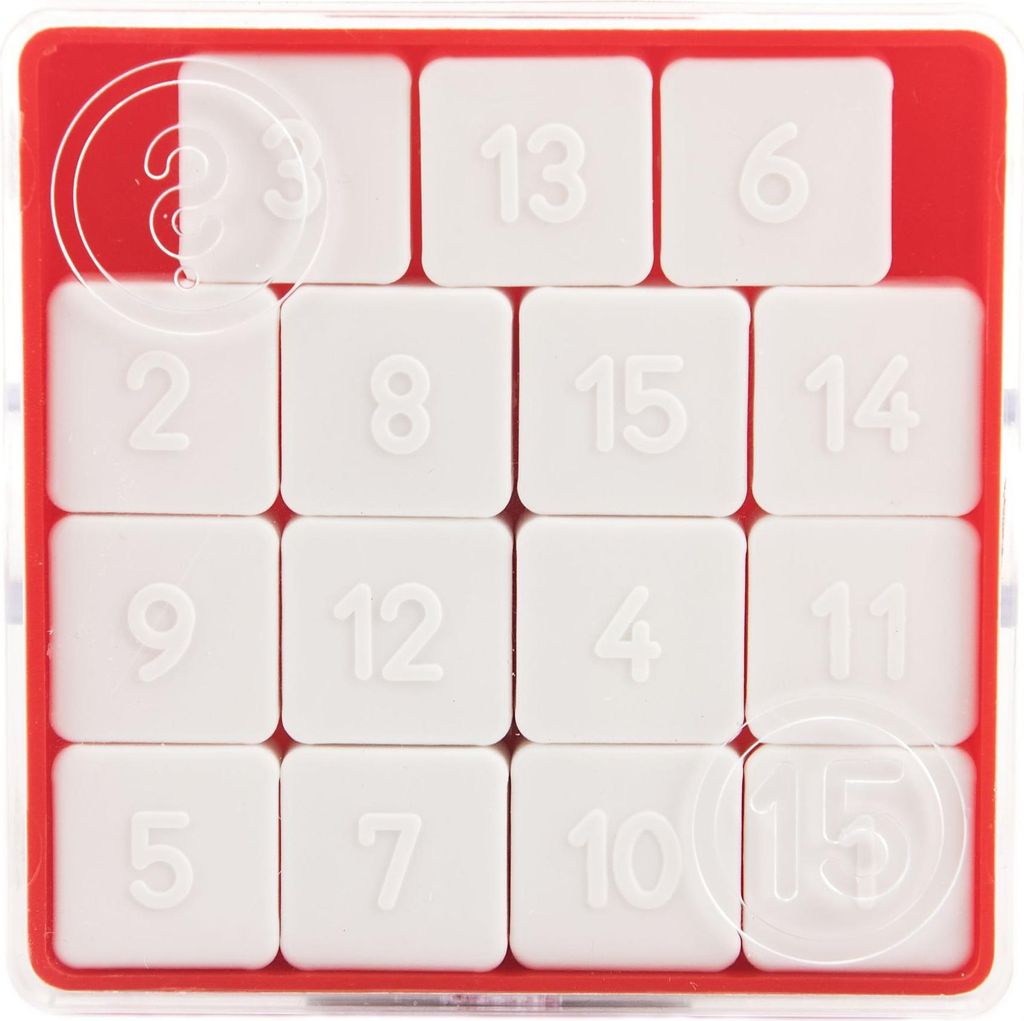 TEDDIES Spiel 15 - Schiebepuzzle 1pc (Mix) Produktbild 