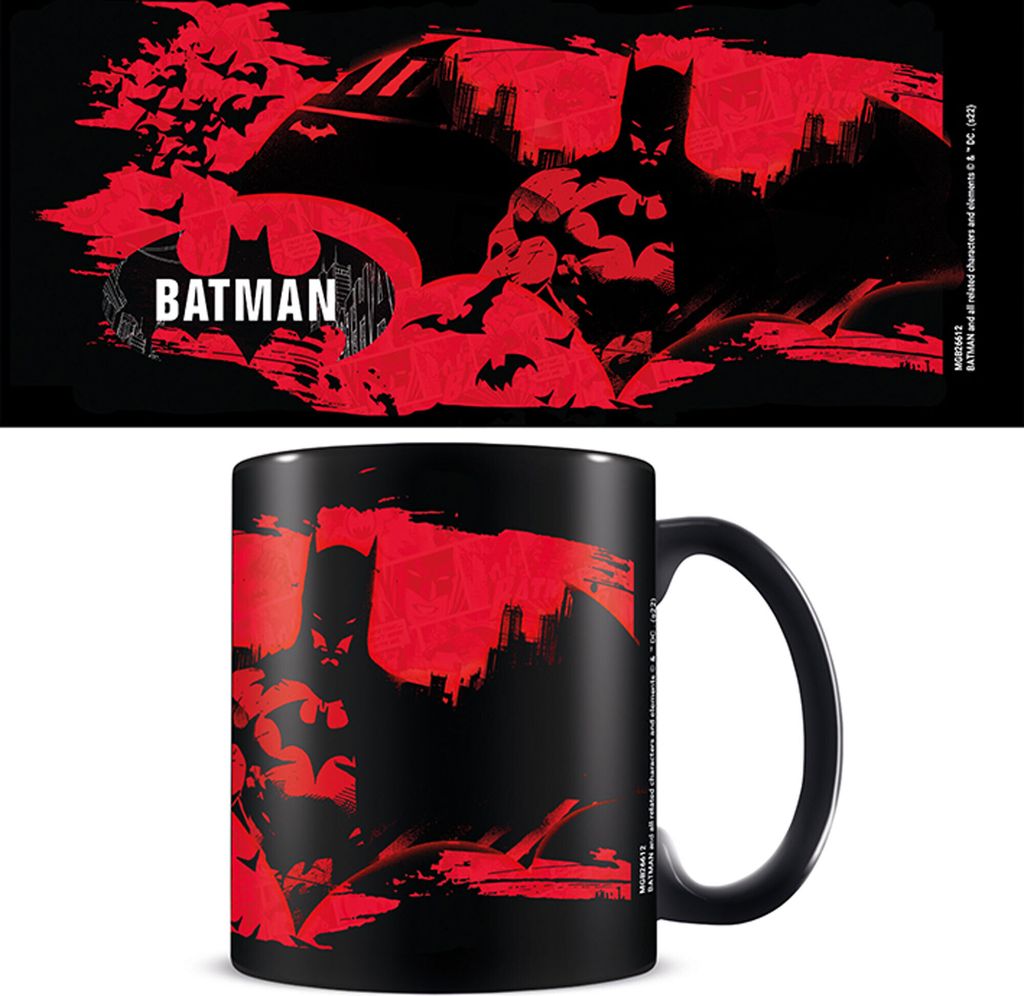 Batman - Lizenz Tassen 3D - Red - black Mug