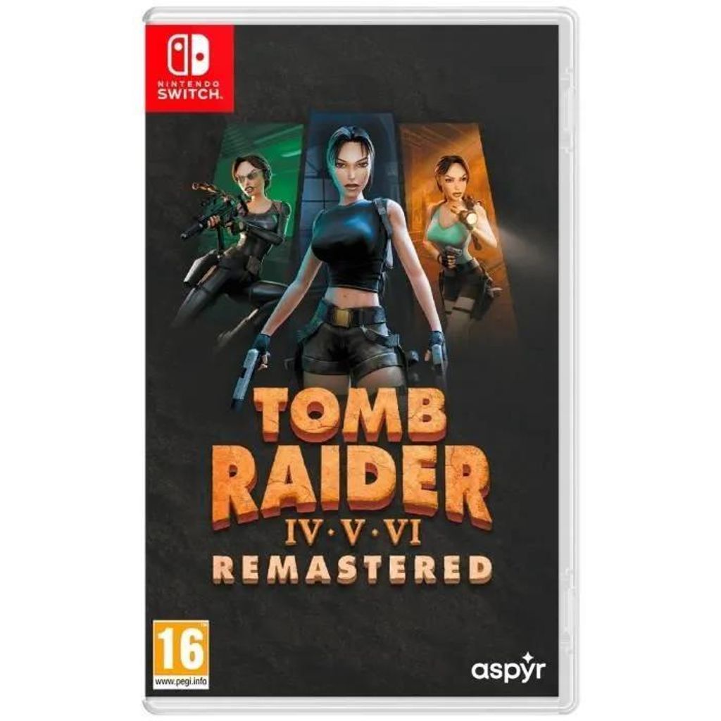 Tomb Raider IV-VI Remastered Starring Lara Croft - Nintendo Switch-Spiel