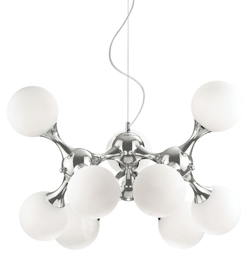 Ideal Lux Nodi SP9, 9 žiaroviek, E14, IP20, Chróm Obrázok produktu 